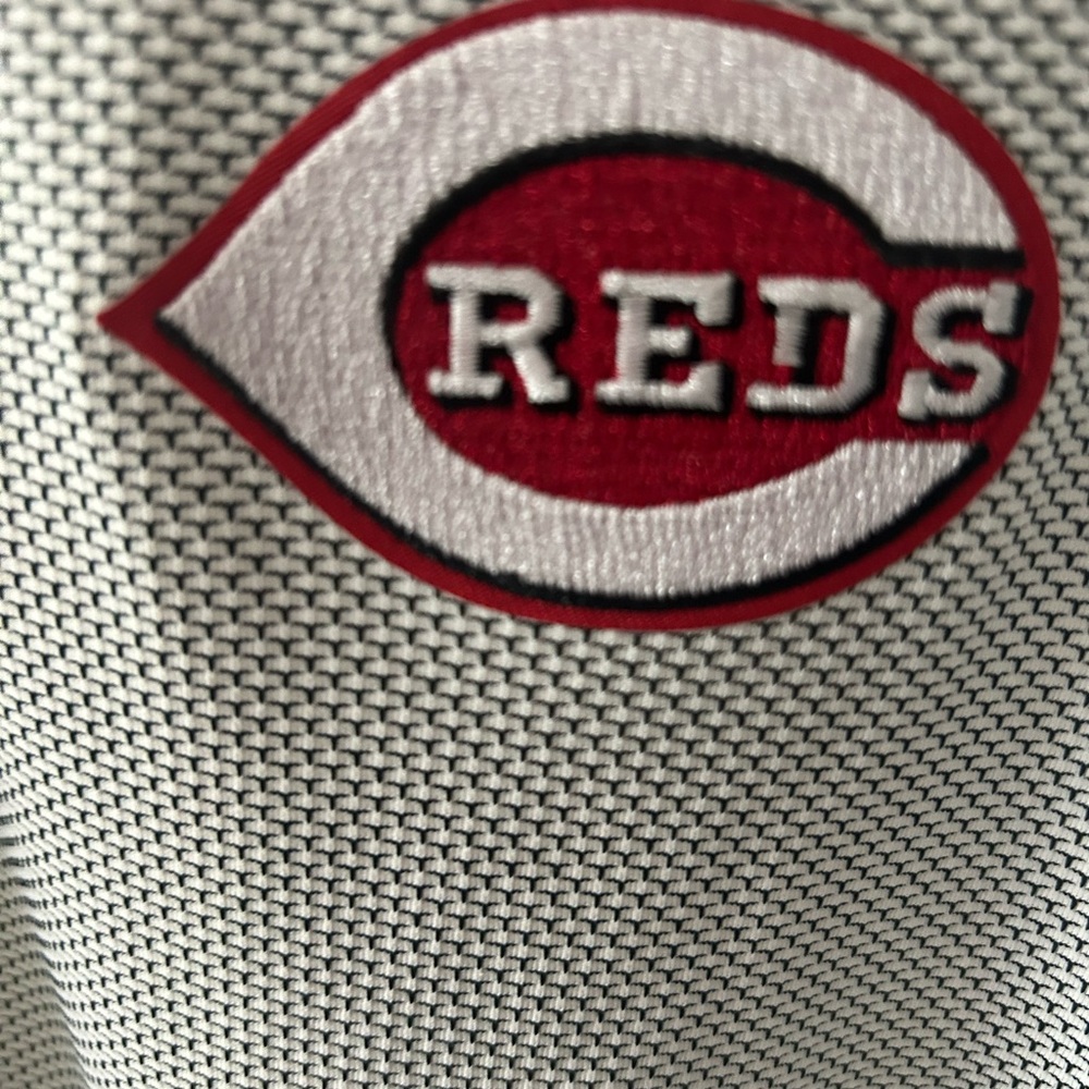 Men’s 3/4 zip Cincinnati Reds pullover - Picture 4 of 7